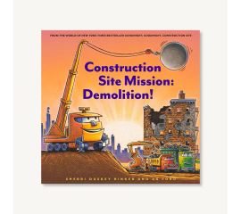 This Construction Site Mission: Demolition! is made with love by Harvey's Tales! Shop more unique gift ideas today with Spots Initiatives, the best way to support creators.
