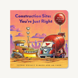 This Construction Site: You're Just Right is made with love by Harvey's Tales! Shop more unique gift ideas today with Spots Initiatives, the best way to support creators.